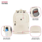 SwissGear Orientation Laptop Backpack, Sandshell, 17"x12"x7"