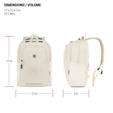 SwissGear Orientation Laptop Backpack, Sandshell, 17"x12"x7"