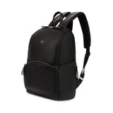 SwissGear Serenity Luxe Women's Laptop Backpack, Laptop Bag Fits Most 13 - Inch Laptops, Black, 16 Inches
