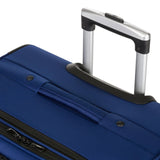 SwissGear Sion Softside Expandable Luggage – Large Checked Suitcase with 360 Degree Wheels & Retractable Handle – 29 Inch, Perfect for 7 - 9 Night Trips – Blue