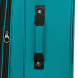 SwissGear Sion Softside Expandable Luggage – Large Checked Suitcase with 360 Degree Wheels & Retractable Handle – 29 Inch, Perfect for 7 - 9 Night Trips – Teal