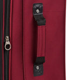 SWISSGEAR Sion Softside Expandable Spinner Luggage Durable Lightweight Travel Suitcase, Burgundy, Checked - Large 29 - Inch