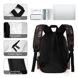 SYJTGDE Half Printed Backpack Horse Saddle With A Cowboy Hat Wild A High - end And Fashionable Backpack Perfect for Travel And Work.