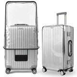 T Tersely Clear PVC Suitcase Cover Protectors 20 Inch Suitcase Covers for Luggage - Waterproof Dustproof and Anti-Scratch 20 Inch Luggage Cover (20inch)