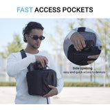 TAAOKA Camera Sling Bag for Photographer– Waterproof Crossbody Camera Bag with Fast Access Pockets, Thick Shockproof Photography Backpack with Tripod Holder, DSLR camera bag for Nikon/Sony/Canon