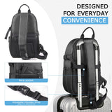 TAAOKA Camera Sling Bag for Photographer– Waterproof Crossbody Camera Bag with Fast Access Pockets, Thick Shockproof Photography Backpack with Tripod Holder, DSLR camera bag for Nikon/Sony/Canon