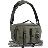 TAAOKA Camera Sling Bag,DSLR Camera Bag with Tripod Holder,Waterproof Camera Shoulder Crossbody Bag for Photographers(Green)
