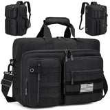 Tactical Laptop Bag for Men,17 In Military Messenger Bag Briefcase Backpack