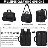 Tactical Laptop Bag for Men,17 In Military Messenger Bag Briefcase Backpack