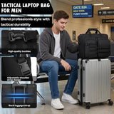 Tactical Laptop Bag for Men,17 In Military Messenger Bag Briefcase Backpack