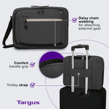 Targus 13 - 14" City Fusion Convertible Sling Messenger Bag, Black (TBM571GL)