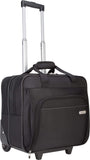 Targus 16 inch Rolling travel laptop case, Black - Travel briefcase and small rolling bag - Spacious foam padded laptop case 16" (TBR003US)