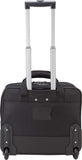 Targus 16 inch Rolling travel laptop case, Black - Travel briefcase and small rolling bag - Spacious foam padded laptop case 16" (TBR003US)