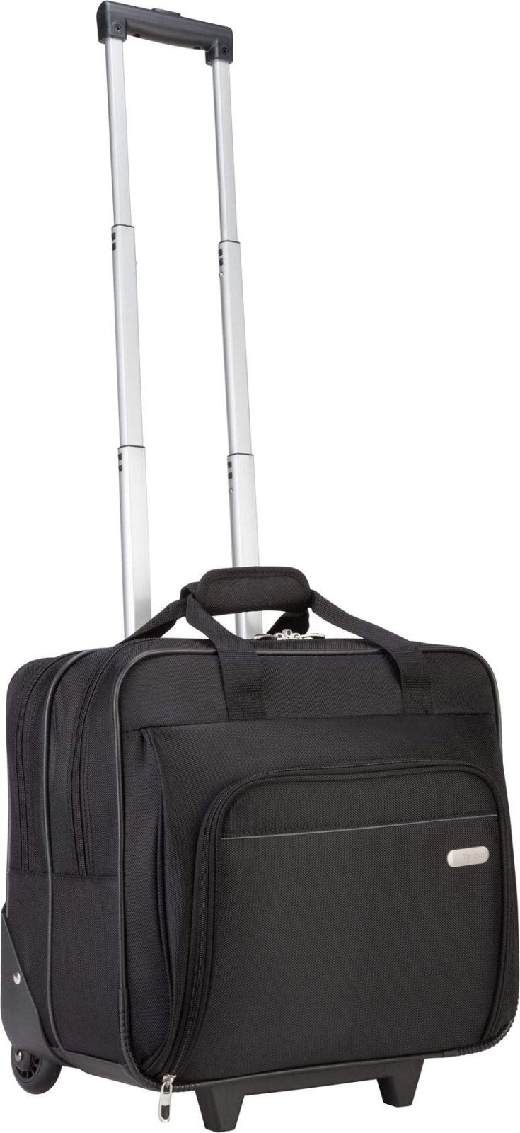 Targus 16 inch Rolling travel laptop case, Black - Travel briefcase and small rolling bag - Spacious foam padded laptop case 16" (TBR003US)