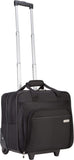 Targus 16 inch Rolling travel laptop case, Black - Travel briefcase and small rolling bag - Spacious foam padded laptop case 16" (TBR003US)