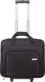 Targus 16 inch Rolling travel laptop case, Black - Travel briefcase and small rolling bag - Spacious foam padded laptop case 16" (TBR003US)