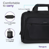 Targus CityLite Laptop Briefcase Shoulder Messenger Bag for 15.6 - Inch Laptop, Black (TBT053US)