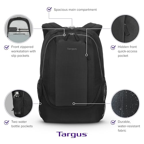 Targus Laptop Backpack 16 Inch Ascend Black