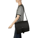 Targus Laptop Carrying Case for 15.6 - Inch Laptops Messenger Slim Case for Men and Women, Bags for HP, Microsoft, Dell, Lenovo, Apple, Black (TCM004US)