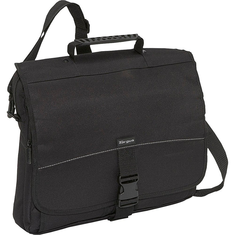 Targus Laptop Carrying Case for 15.6 - Inch Laptops Messenger Slim Case for Men and Women, Bags for HP, Microsoft, Dell, Lenovo, Apple, Black (TCM004US)