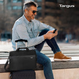 Targus Laptop Slim Briefcase for Laptops up to 15.6 - inches Over - the - shoulder Case for Dell HP Lenovo Apple and Microsoft Laptops Black (TSS898)