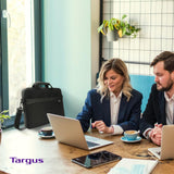Targus Laptop Slim Briefcase for Laptops up to 15.6 - inches Over - the - shoulder Case for Dell HP Lenovo Apple and Microsoft Laptops Black (TSS898)