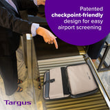 Targus Mobile Elite Checkpoint - Friendly Topload for 15.4 - Inch Laptop Bag, Black (TBT045US)
