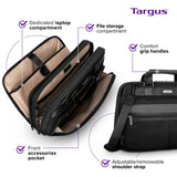 Targus Mobile Elite Checkpoint - Friendly Topload for 15.4 - Inch Laptop Bag, Black (TBT045US)