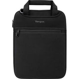 Targus Vertical Slipcase Laptop Messenger Bag, Black - Hideaway Handles with Cross Shoulder Strap and Protective Padding, Fits 14" | Backpacks4Less