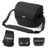 TARION Crossbody Camera Shoulder Bag for Travel - Photography Messenger Camera Bag with Adjustable Padded Strap & Removable Dividers 7L Camera Sling Bag for Photographer Thorner