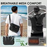 TARION Crossbody Camera Shoulder Bag for Travel - Photography Messenger Camera Bag with Adjustable Padded Strap & Removable Dividers 7L Camera Sling Bag for Photographer Thorner