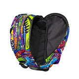 Tarity Cool Graffiti School Backpack For Kids Boys Girls Children Small Travel Bag Students Teenagers Bookbags Novelty Pattern Durable Backpack Laptop Computer Bag