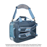 Tatonka Travel Bag with 35 Litre Capacity and stowable Backpack Straps, Elemental Blue, 35 Liter
