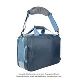 Tatonka Travel Bag with 35 Litre Capacity and stowable Backpack Straps, Elemental Blue, 35 Liter