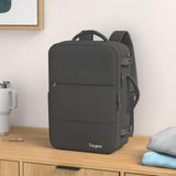 Taygeer Travel Backpack for Men Women, Carry On Backpack with Shoe Pouch, TSA 17.3inch Laptop Mochila Flight Approved, Nurse Bag Casual Daypack for Weekender Business Hiking,Black
