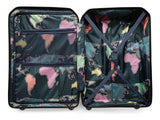 Ted Baker Flying Colours Hardside Trolley 4 Wheel Spinner, TSA Lock, Lightweight Suitcase, Men and Women