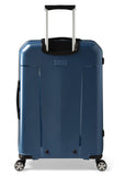 Ted Baker Flying Colours Hardside Trolley 4 Wheel Spinner, TSA Lock, Lightweight Suitcase, Men and Women (Baltic Blue, 25 - Inch Checked - Medium)