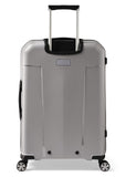 Ted Baker Flying Colours Hardside Trolley 4 Wheel Spinner, TSA Lock, Lightweight Suitcase, Men and Women (Frost Grey, 25 - Inch Checked - Medium)