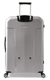 Ted Baker Flying Colours Hardside Trolley 4 Wheel Spinner, TSA Lock, Lightweight Suitcase, Men and Women (Frost Grey, 28 - Inch Checked - Large)