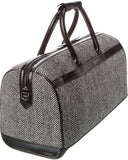 Ted Baker London Andersn Herringbone Holdall Bag, Black