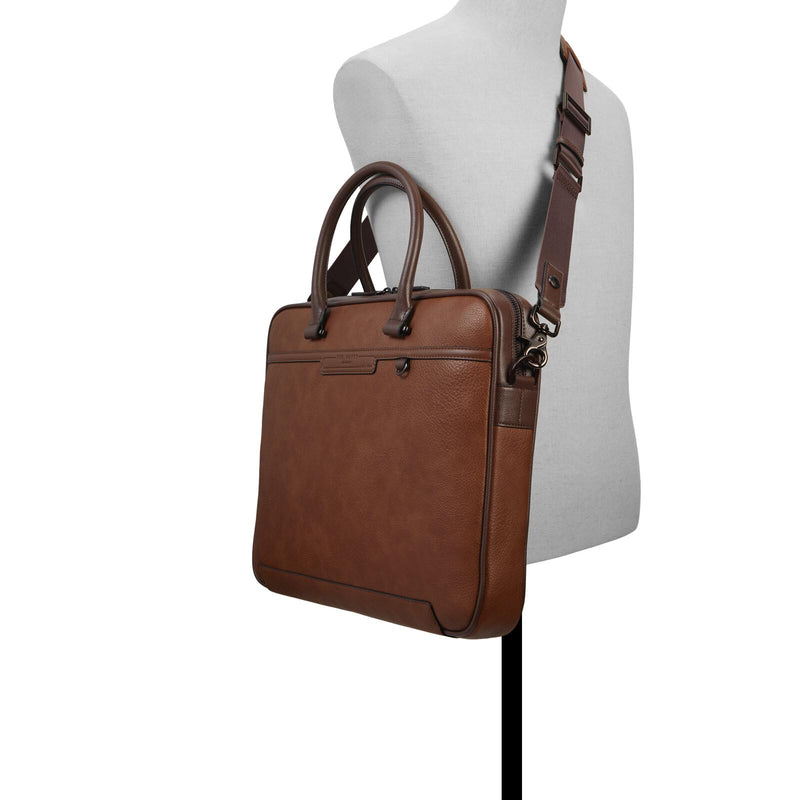 Ted Baker Men's Maddoc Laptop Bag, Brown