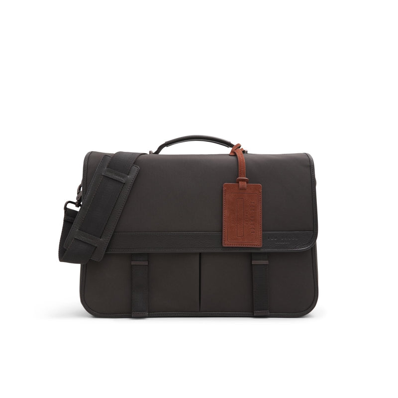 Ted Baker Men's Malcolm Messenger Bag, Dark Brown