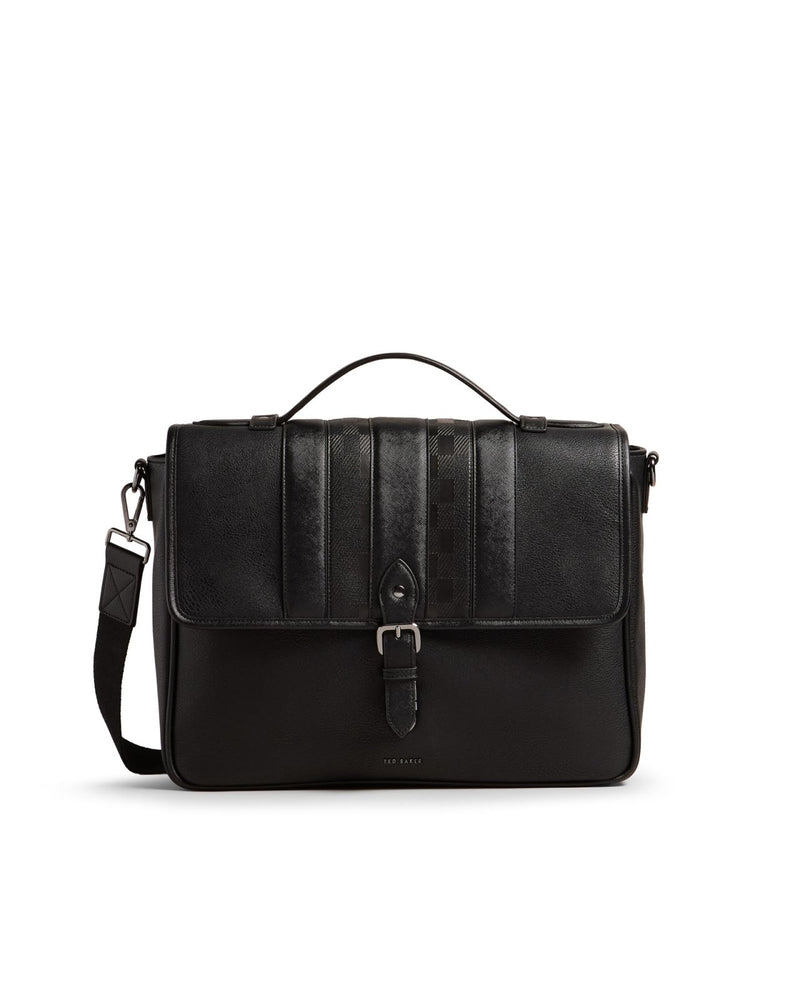 Ted Baker Men's Wayvees Satchel Bag, One Size, Black, Regular