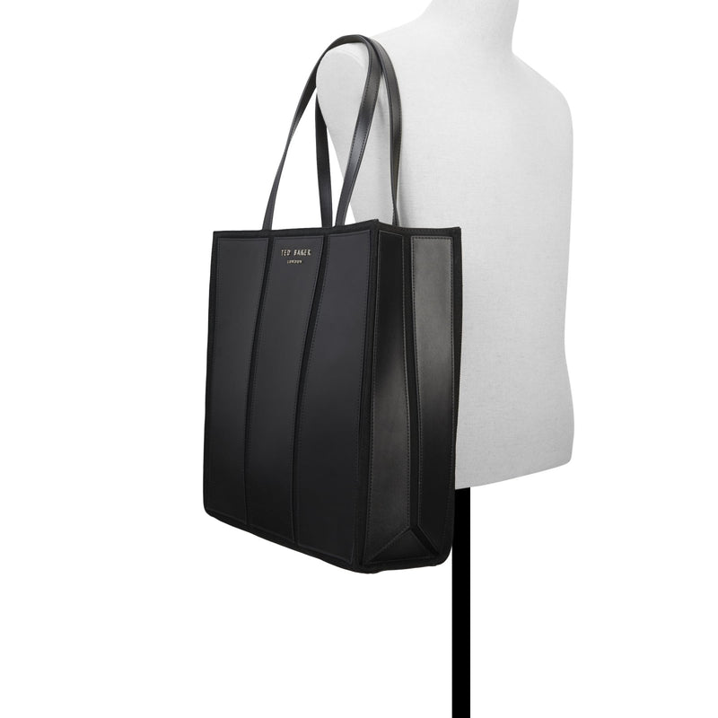 Ted Baker Women's Ava Tote Bag, Black Overflow