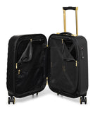 Ted Baker Women's Belle Fashion Lightweight Hardshell Spinner Luggage, Black, Carry - On 21 - Inch, Luggage