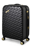 Ted Baker Women's Belle Fashion Lightweight Hardshell Spinner Luggage, Black, M, Suitcase
