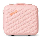 Ted Baker Women's Belle Fashion Lightweight Hardshell Spinner Luggage, Pink, Vanity Case, Luggage