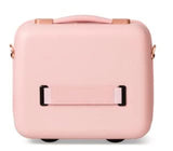 Ted Baker Women's Belle Fashion Lightweight Hardshell Spinner Luggage, Pink, Vanity Case, Luggage