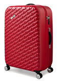 Ted Baker Women's Belle Fashion Lightweight Hardshell Spinner Luggage (Red, Checked - Large 30 - Inch)