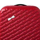 Ted Baker Women's Belle Fashion Lightweight Hardshell Spinner Luggage (Red, Checked - Large 30 - Inch)